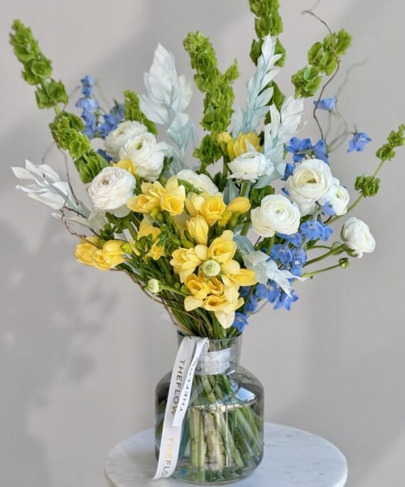 Tinker Bell & Vase (Faux Flower)